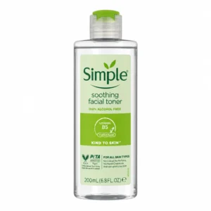 تونر صورت Simple مدل Kind to Skin Soothing Facial Toner حجم ۲۰۰ میلی‌لیتر