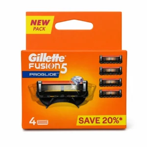 تیغ یدک اصلاح Gillette مدل Fusion 5 ProGlide بسته ۴ عددی