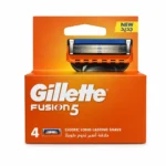 تیغ یدک اصلاح Gillette مدل Fusion 5 بسته ۴ عددی