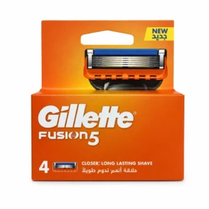 تیغ یدک اصلاح Gillette مدل Fusion 5 بسته ۴ عددی