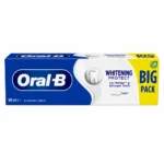 خمیر دندان Oral-B مدل Whitening Protect حجم 100 میلی‌لیتر با طعم نعناع و بسته بز...