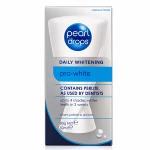 خمیر دندان سفیدکننده Pearl Drops مدل Daily Whitening pro-white