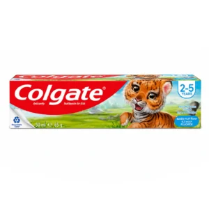 خمیر دندان کودک Colgate مدل Bubble Fruit flavor حجم 50 میلی‌لیتر