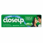 خمیردندان Closeup مدل TRIPLE FRESH Menthol حجم 77 میلی‌لیتر