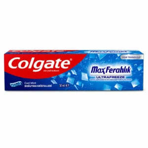 خمیردندان Colgate مدل MaxFerahlık Ultrafreeze حجم 50 میلی‌لیتر با طعم نعناع خنک