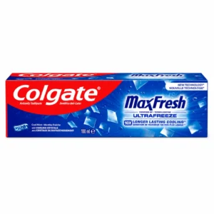 خمیردندان ضد پوسیدگی کولگیت MaxFresh با طعم نعناع خنک و کریستال‌های خن...