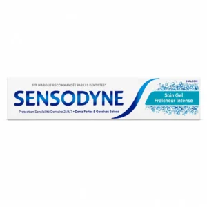 خمیردندان ژلی سنسوداین مدل Soin Gel Fraîcheur Intense ۷۵ میلی لیتر