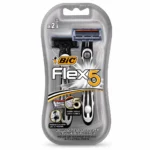 خودتراش اصلاح 5 تیغه BIC مدل Flex 5 بسته ۲ عددی