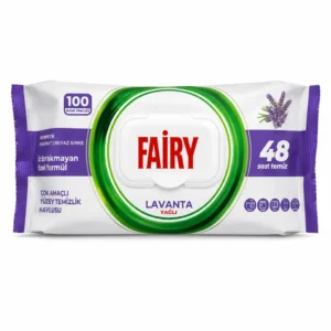 دستمال مرطوب چندمنظوره تمیزکننده سطوح Fairy بسته ۱۰۰ عددی