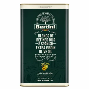 روغن زیتون Bertini مخلوط تصفیه‌شده و فرابکر اسپانیایی حجم ۴ لیتر