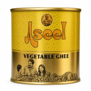 قوطی روغن گیاهی جامد Ascol مدل Vegetable Ghee