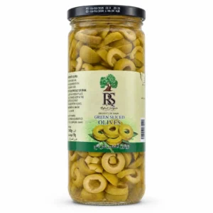زیتون سبز اسلایسی Rafael Salgado مدل Green Sliced Olives وزن ۲۳۰ گرم