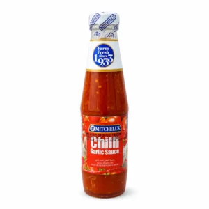 سس سیر و فلفل MITCHELL'S مدل Chili Garlic Sauce وزن ۳۰۰ گرم