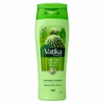 شامپو Vatika Naturals مدل Cactus and Gergir Hair Fall Control حجم ۴۰۰ میلی‌لیتر