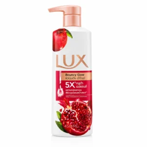 شامپو بدن LUX مدل Bouncy Glow حجم ۴۵۰ میلی‌لیتر