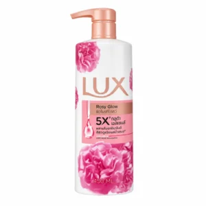 شامپو بدن LUX مدل Rosy Glow حجم ۴۵۰ میلی‌لیتر