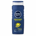 شامپو سر و بدن و صورت NIVEA MEN مدل Power حجم ۵۰۰ میلی‌لیتر