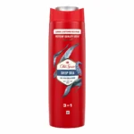 شامپو سر و بدن و صورت Old Spice مدل Deep Sea حجم 400 میلی‌لیتر