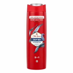 شامپو سر و بدن و صورت Old Spice مدل Deep Sea حجم 400 میلی‌لیتر