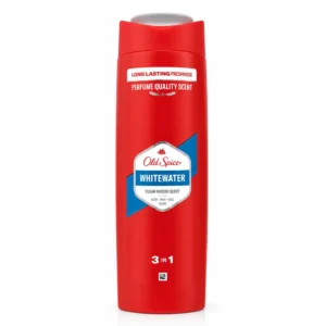 شامپو سر و بدن و صورت Old Spice مدل Whitewater حجم 400 میلی‌لیتر