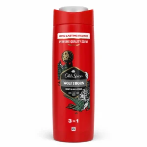شامپو سر و بدن و صورت Old Spice مدل Wolfthornحجم 400 میلی‌لیتر