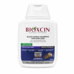 شامپو مو BIOXCIN مدل Black Garlic Shampoo for Hair Loss حجم ۳۰۰ میلی‌لیتر