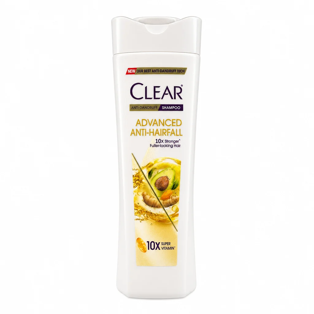 شامپو مو Clear مدل Advanced Anti-Hairfall حجم 300 میلیلیتر