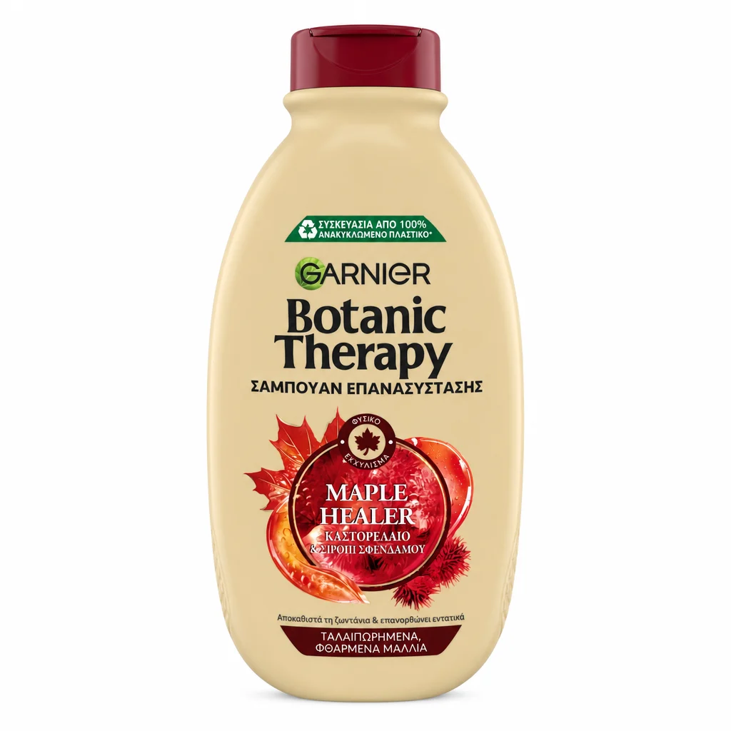شامپو مو Garnier مدل Botanic Therapy Maple Healer حجم 400 میلیلیتر