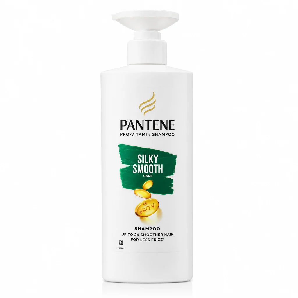 شامپو مو Pantene مدل Silky Smooth Care حجم 480 میلیلیتر