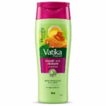 شامپو مو Vatika Naturals مدل Repair and Restore Honey and Egg حجم ۴۰۰ میلی‌لیتر