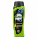 شامپو مو Vatika Naturals مدل Turkish Black Seed Strength & Shine حجم 400 میلی‌لیتر