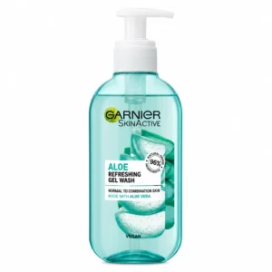 شوینده صورت Garnier مدل SkinActive Aloe Refreshing Gel Wash حجم 200 میلی‌لیتر