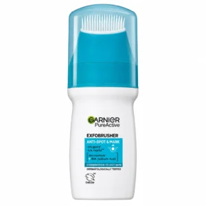 شوینده صورت برس‌دار Garnier مدل PureActive Exfobrusher Anti-Spot & Mark حجم 150 میلی‌لیتر