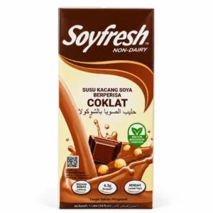 شیر سویا شکلاتی Soyfresh مدل COKLAT حجم ۱ لیتر