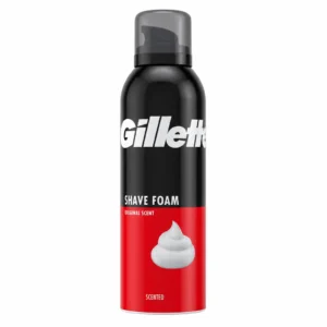 فوم اصلاح Gillette مدل Original Scent حجم 200 میلی‌گرم