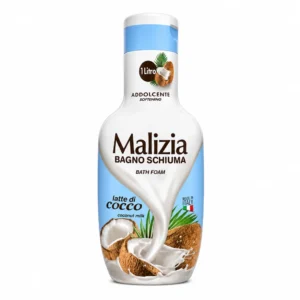 فوم حمام Malizia مدل Latte di Cocco حجم ۱ لیتر