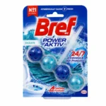 قرص آویز خوشبوکننده و تمیزکننده توالت فرنگی Bref رایحه اقیانوسی