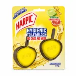قرص آویز خوشبوکننده و تمیزکننده توالت فرنگی Harpic رایحه گریپ فروت