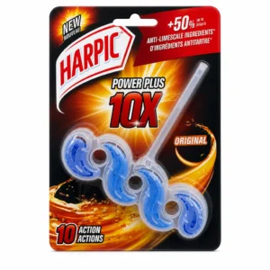 قرص آویز خوشبوکننده و تمیزکننده توالت فرنگی Harpic مدل power plus