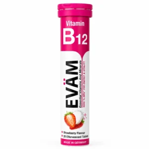 قرص جوشان ویتامین B12 EVAM بسته ۲۰ عددی