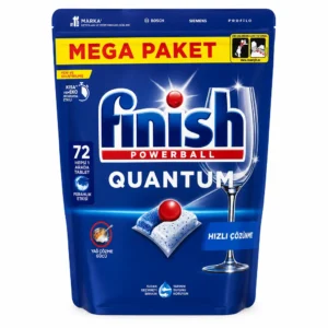 قرص شوینده ماشین ظرفشویی Finish مدل Powerball Quantum بسته ۷۲ عددی