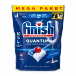 قرص شوینده ماشین ظرفشویی Finish مدل Powerball Quantum بسته ۸۰ عددی