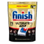 قرص شوینده ماشین ظرفشویی Finish مدل Powerball Ultimate Plus بسته ۷۵ عددی