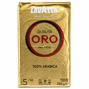 قهوه آسیاب شده Lavazza مدل Qualità Oro وزن ۲۵۰ گرم