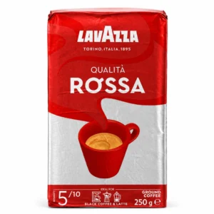 قهوه آسیاب شده Lavazza مدل Qualità Rossa وزن ۲۵۰ گرم
