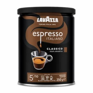 قهوه آسیاب شده اسپرسو Lavazza مدل Espresso Italiano Classico وزن ۲۵۰ گرم
