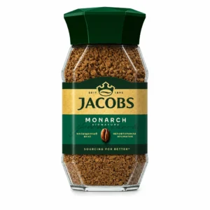 قهوه فوری گرانولی JACOBS مدل Monarch Signature وزن 95 گرم