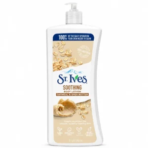 لوسیون بدن St. Ives مدل Oatmeal & Shea Butter حجم ۶۲۱ میلی‌لیتر