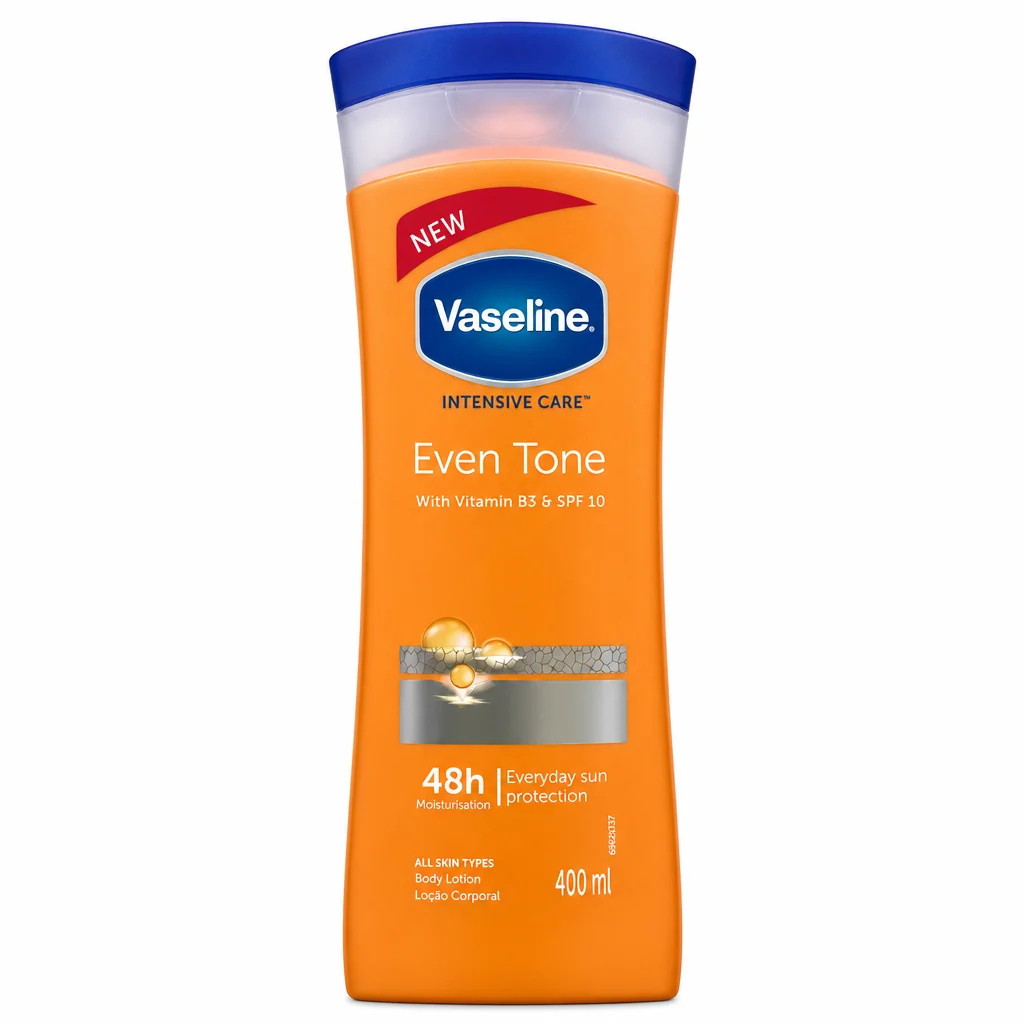 لوسیون بدن Vaseline مدل Intensive Care Even Tone حجم ۴۰۰ میلیلیتر
