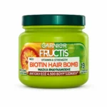 ماسک مو Garnier مدل Fructis Vitamin & Strength Biotin Hair Bomb حجم 320 میلی‌لیتر